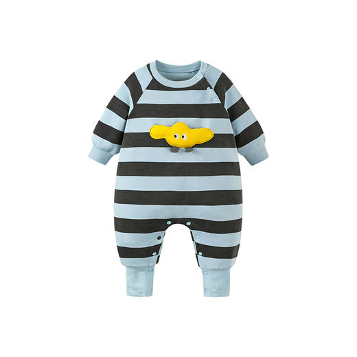 迷你巴拉外出连体衣男女童宝宝长袖秋冬加绒新款 商品图4