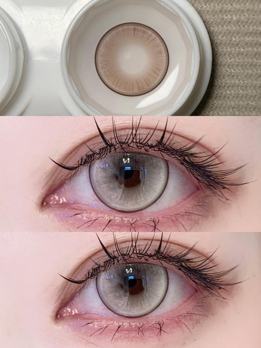 MirageColor黎雾旗下 | 盐霜蓝莓&半熟南瓜&偷心提子&肉桂桃子 14.5mm白狮参考着色大直径  半年抛 商品图9