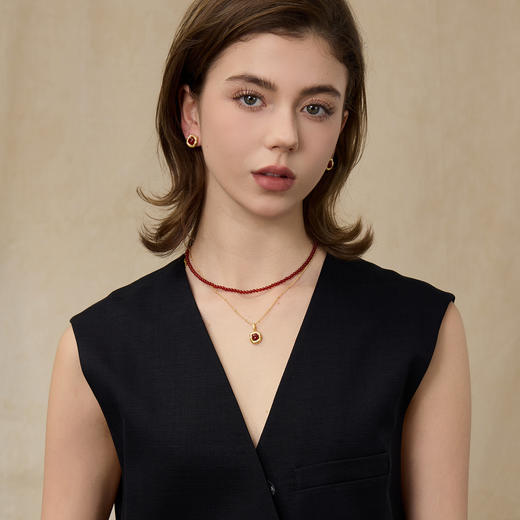 ARSIS｜蛇来运转系列 蛇纹鸿运双层叠链 商品图5