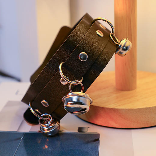 谜姬 铃铛牵引项圈三铃铛款 商品图1