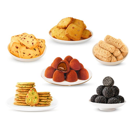 乐奈新春年货巧克力糖果糕点礼盒JL-F8（送大吉大利收纳盘） 商品图2