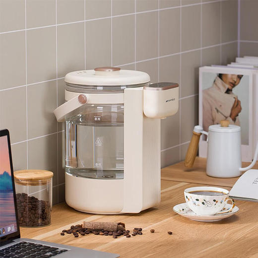 TY（分多包裹发货）恒源祥集团彩羊家纺+牛奶绒 速暖绒四件套 郁色浪漫（浅绿）+SKG F5 筋膜枪+先锋室内加热器+山水（SANSUI）智能电热开水瓶）【鲜知20.0】 商品图3