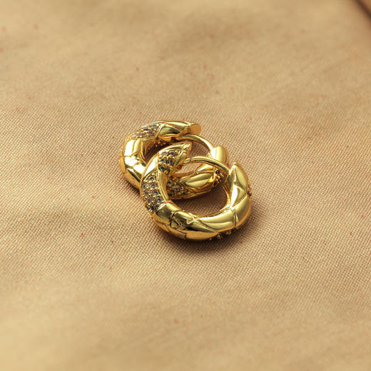 ARSIS｜新年系列 蛇来运转小耳圈 商品图8