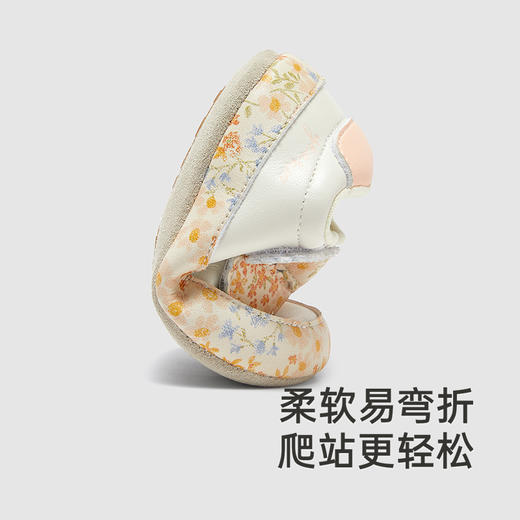 【商场同款】英氏儿童鞋子可爱女宝宝步前鞋防滑魔术贴袜鞋新款 商品图3