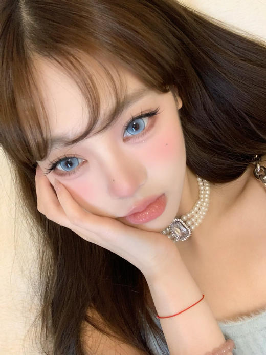 MirageColor黎雾旗下 | 盐霜蓝莓&半熟南瓜&偷心提子&肉桂桃子 14.5mm白狮参考着色大直径  半年抛 商品图3