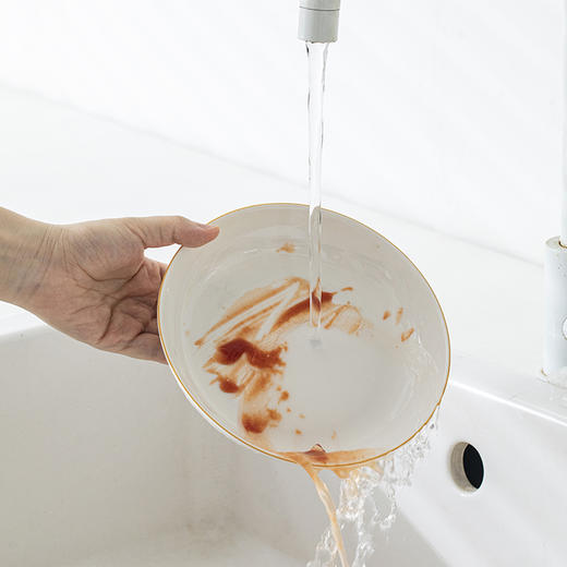 【顺祥陶瓷】碗碟套装家用中式餐具 釉下彩 凤仪-亚金 商品图6