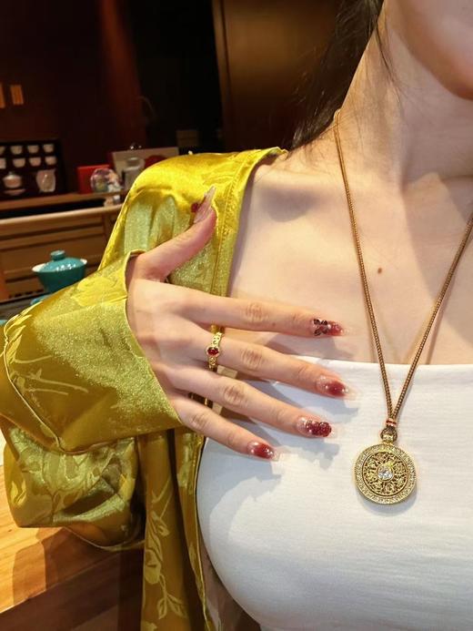 不是真金买不起沙金镀金𝟏𝟖𝐊更有性价比招财平安富贵 商品图6