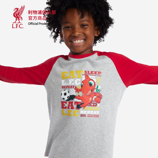 【官网同款】利物浦俱乐部 | 儿童长袖睡衣套装利物鸟家居服 商品图3