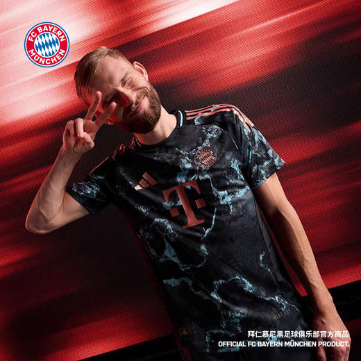 【官方正版】拜仁慕尼黑足球俱乐部｜24/25客场球员版球衣 商品图3