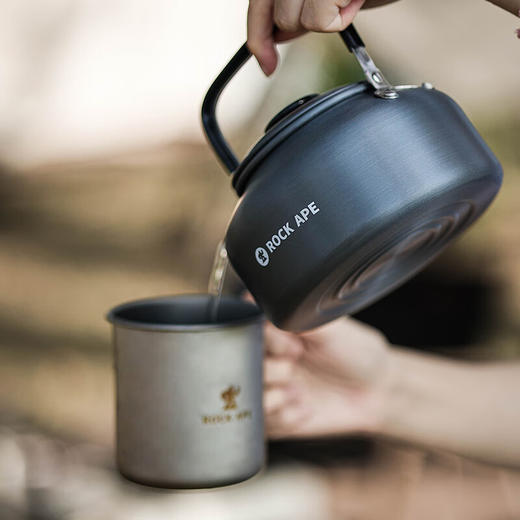 洛克猩球  便携式铝锅三件套（汤锅、煎盘、烧水壶）RACS001 商品图3