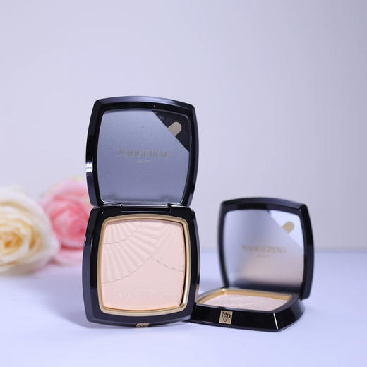 毛戈平光感柔纱凝颜粉饼小金扇粉饼柔焦无痕定妆控油补妆 商品图0