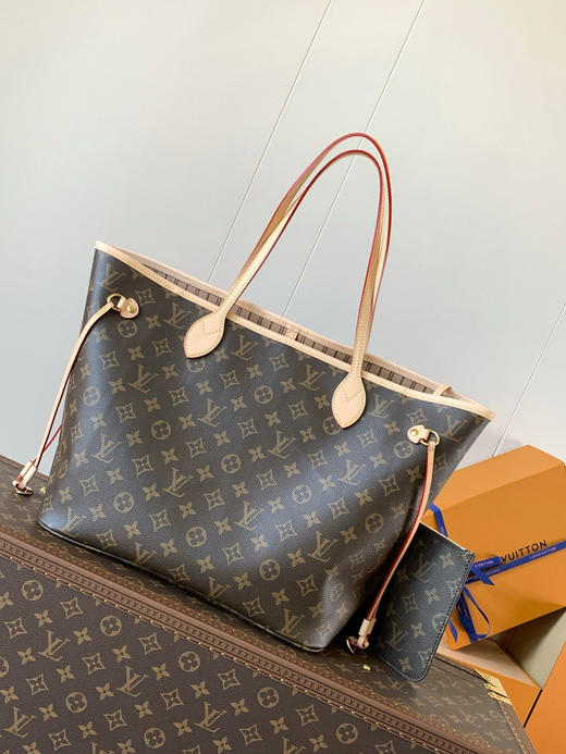 夏日特惠💰800 原单LV M40995 购物袋 本款 Neverfull 中号托特包 商品图2