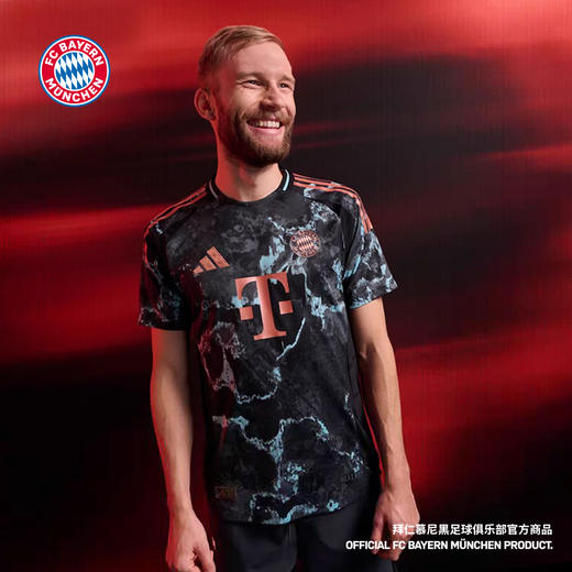 【官方正版】拜仁慕尼黑足球俱乐部｜24/25客场球员版球衣 商品图2