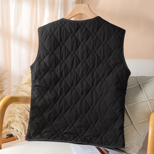【100%绵羊毛填充】马甲女士保暖上衣气质纯色马甲外穿背心三防男女马甲 商品图1
