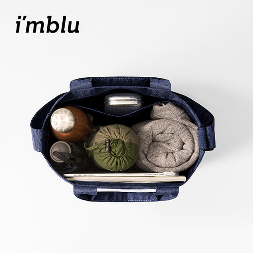 imblu Daily Tote Bag 再生涤纶托特包 中号 商品图2