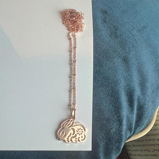 LHWINDSOR 兔子剪纸项链 商品图6