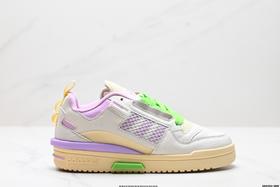 阿迪达斯Adidas Forum LOW CL三叶草低帮经典复古休闲运动板鞋IF2559男女鞋