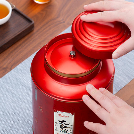 春之秘语丨武夷山大红袍 乌龙茶 武夷岩茶 一级 300g 配手提袋 自饮送礼皆宜 商品图7