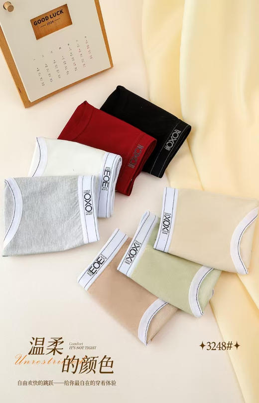 新款女士安可拉红无缝舒适内裤2161/3248/2246/3137/3142/6306 商品图11