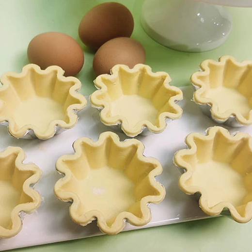 焙焙甜点澳之风蛋挞皮带锡纸蛋挞M号 30个+蛋挞液1L 商品图0