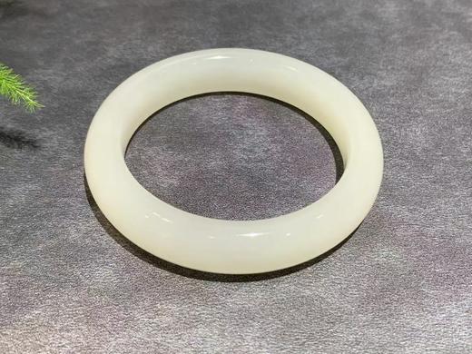 【御珠宫坊】羊脂白玉手镯52mm 商品图4