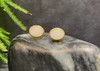 【御珠宫坊】金镶羊脂白玉耳钉 商品缩略图1