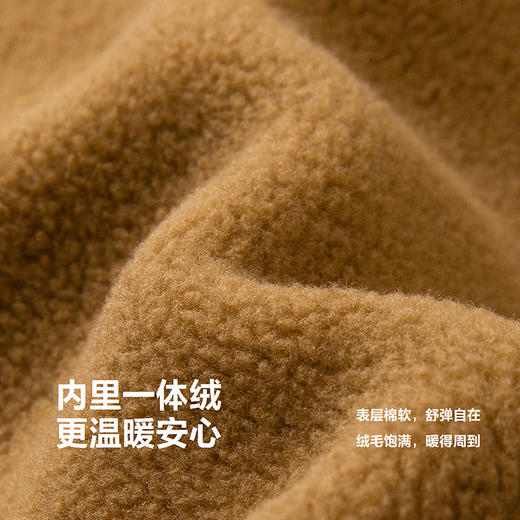 【pp裤】迷你巴拉男女童裤子加绒保暖冬新品高腰长裤 商品图3