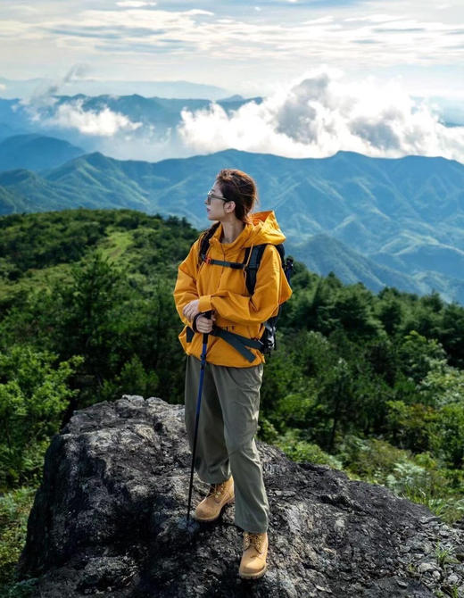 【雅鹿玫瑰户外外套1206/1207款】刘亦菲同款 秋冬工装夹克外套 登山服三合一冲锋衣 商品图5