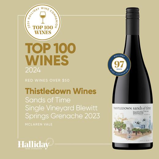2024年度百大&特别超值！75年老藤！紫绒时间之沙歌海娜 Thistledown Sands of Time Grenache 2023 商品图1