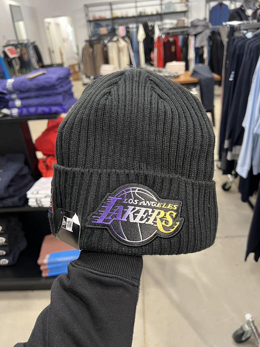 HUGO BOSS/胡戈波士 男士秋冬保暖内加绒毛线针织帽帽子 商品图0