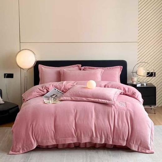 【远梦】牛奶绒床盖四件套 商品图4