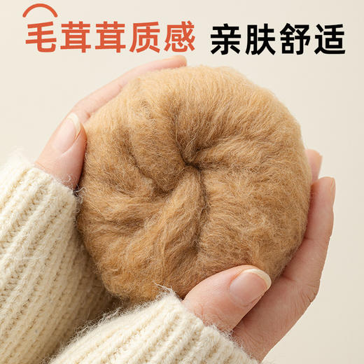 【六双装】EVA BROWN男女加厚羊绒袜，加厚内里精梳羊绒。保暖抗寒5级抗起球，亲肤暖糯雪地袜男女同款 商品图2