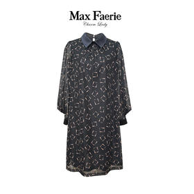 MH4L031麦克斯菲瑞职业成熟显瘦连衣裙