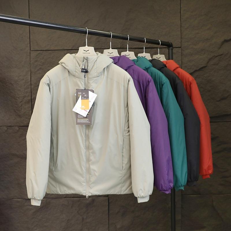 茑系阿瞳木系列！科技高效暖棉！轻便保暖！男户外连帽棉服棉衣