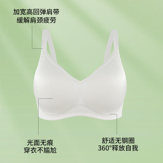 贝佳人 “美胸”全罩无钢圈无痕光面模杯内衣BW952507 商品图1