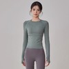 Gymicon能量符号 秋冬新款健身服瑜伽服长袖跑步运动上衣SY2038 商品缩略图0