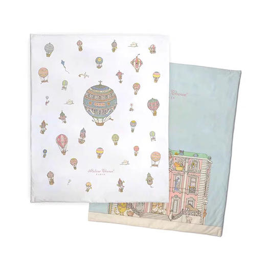 Atelier Choux 法国轻奢棉四季被 儿童被双面印花300支 可机洗 婴童被子 幼儿园午睡被 100*130cm 商品图0