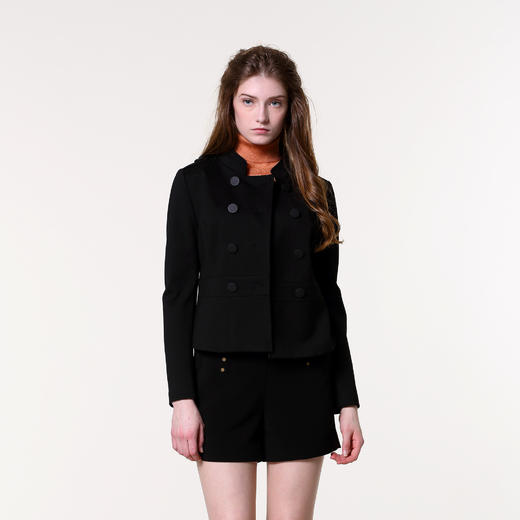 【伯妮斯茵】161A087--黑色外套--花瓶里的五朵向日葵--《生命之美-梵高的花园》 商品图3