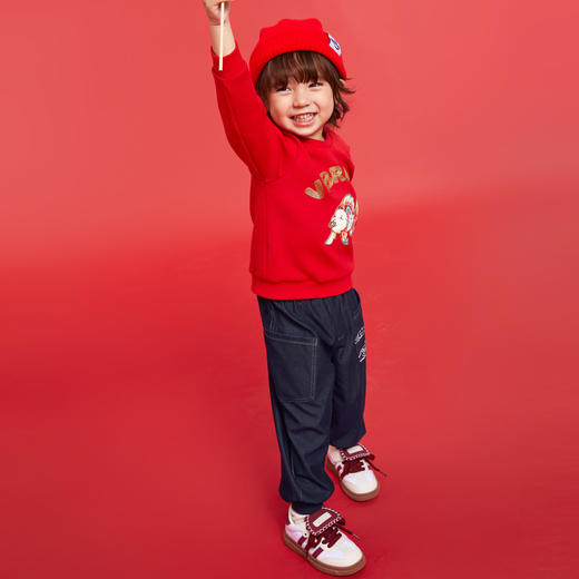 男童全腰长裤春季新款安奈儿童装实体店同款XB516535 商品图4