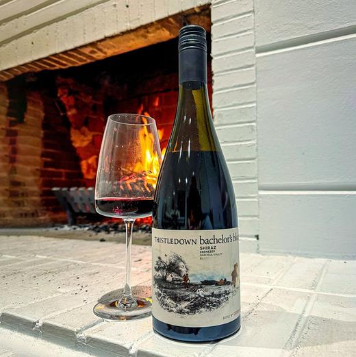 澳洲红五星名庄！3个95分单一西拉！紫绒单身汉社区西拉 Thistledown Bachelor’s Block Shiraz 2021 商品图1