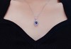 1.1ct刻面蓝宝石吊坠 商品缩略图3
