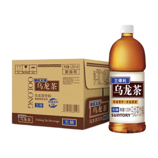 三得利无糖乌龙茶 1.25L*6瓶 商品图0