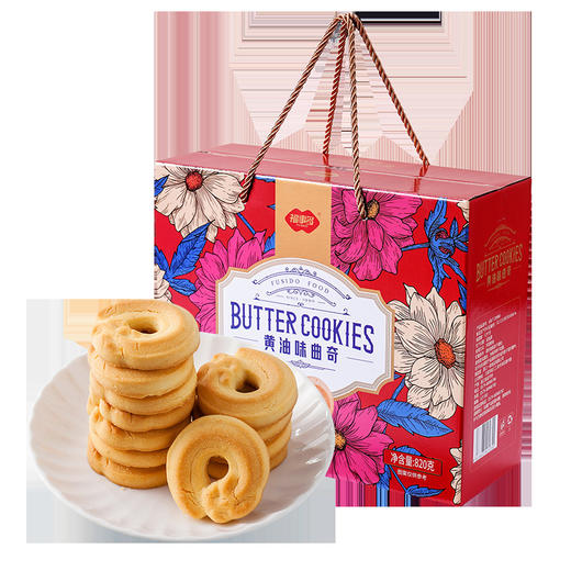 福事多原味曲奇饼干礼盒年货大礼包 商品图5
