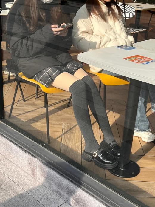 <曾小咸推荐>日韩系毛圈过膝长筒袜 日常88/2双 活动价39.99/2双！【预售款，预计3-15天发货】 商品图0