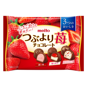 名糖三种草莓味夹心代可可脂巧克力129g/袋