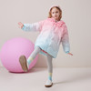 mettekids儿童羽绒服2024秋冬新款女童彩色渐变90白鹅绒连帽外套 商品缩略图3