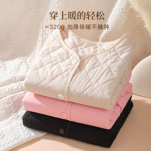 【100%绵羊毛填充】马甲女士保暖上衣气质纯色马甲外穿背心三防男女马甲 商品图5