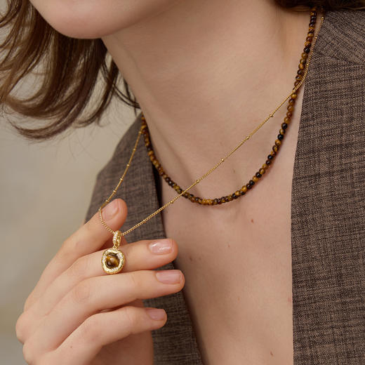 ARSIS｜蛇来运转系列 蛇纹鸿运双层叠链 商品图8