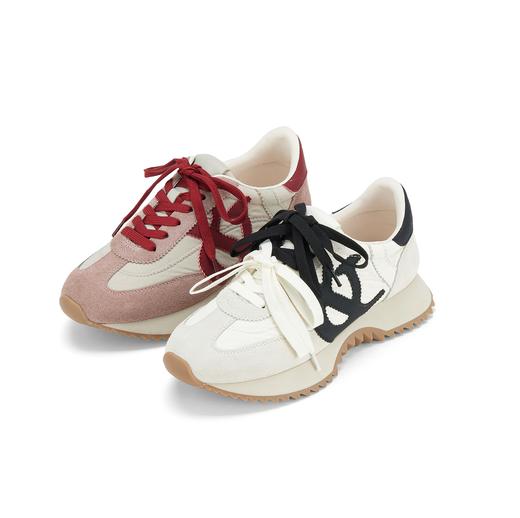 westory2025年春季新款休闲风厚底平跟舒适百搭阿甘鞋休闲运动鞋W25AM58661 商品图0