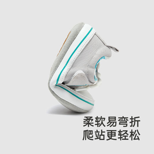 【商场同款】英氏儿童鞋子休闲防滑小宝宝步前鞋时尚魔术贴鞋子 商品图2